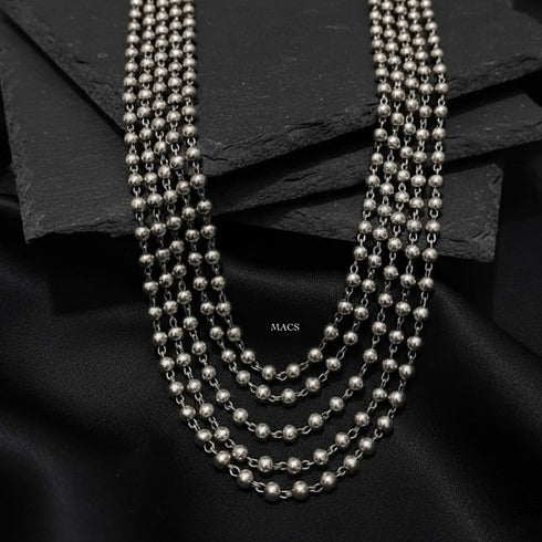 Layered Silver Necklace